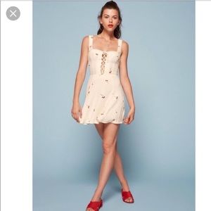 REFORMATION Cherry Mini dress